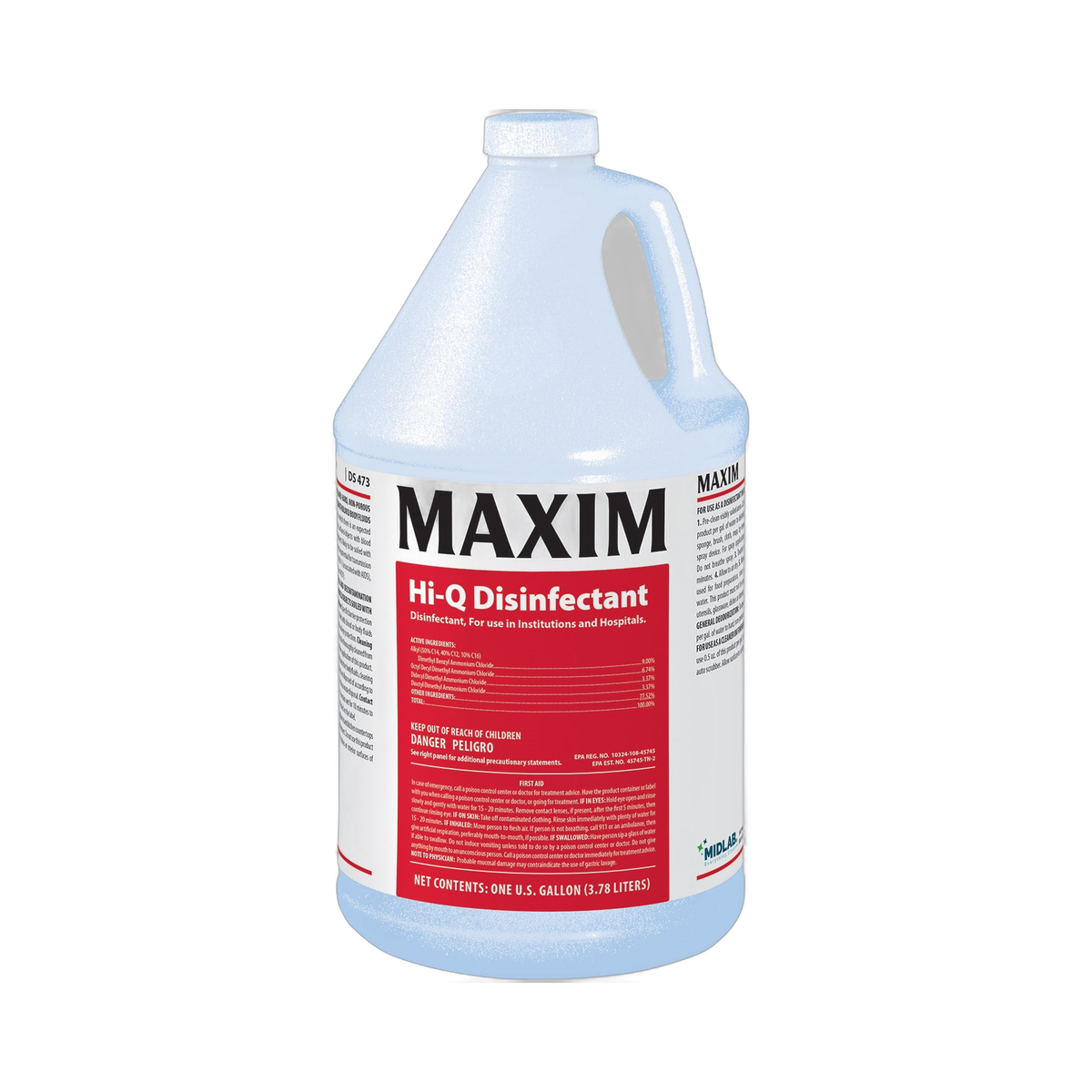 Cliff Keen MC9 No Funk Wrestling Mat Cleaner - 1 Gallon Concentrated Solution