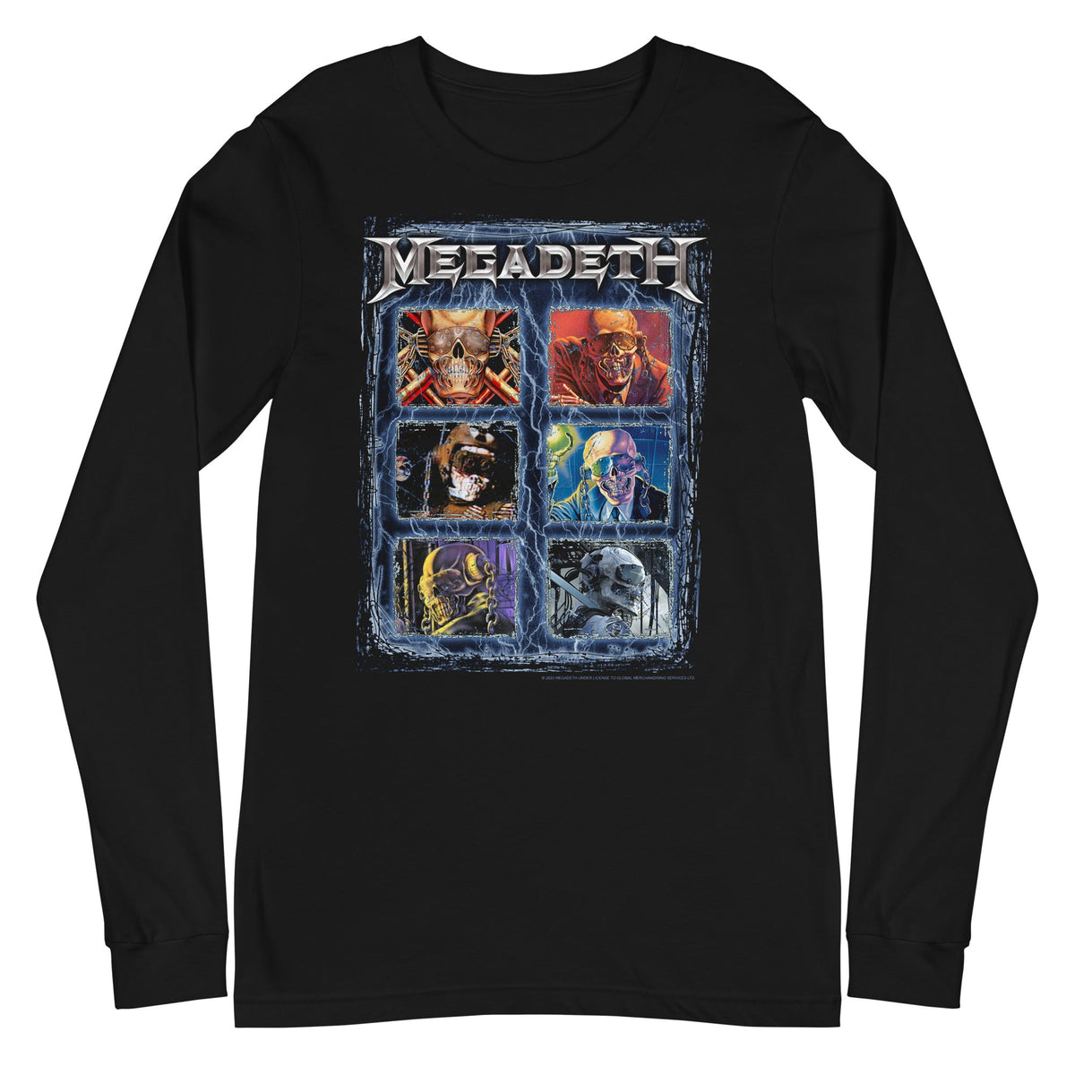 Megadeth - Six Vics Long Sleeve T-Shirt
