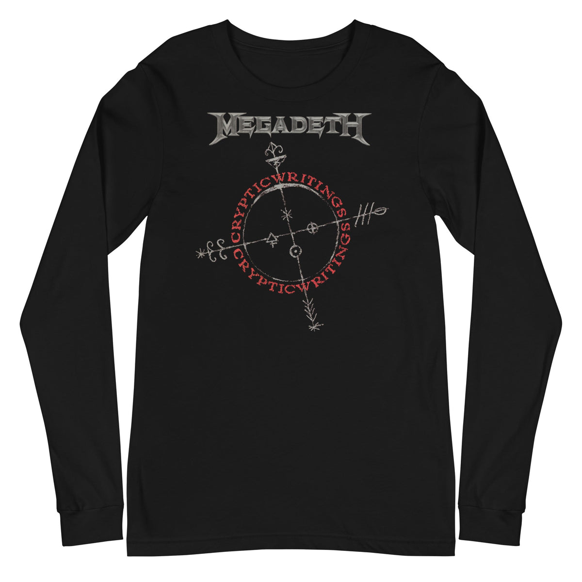 Megadeth - Cryptic Writings Long Sleeve T-Shirt