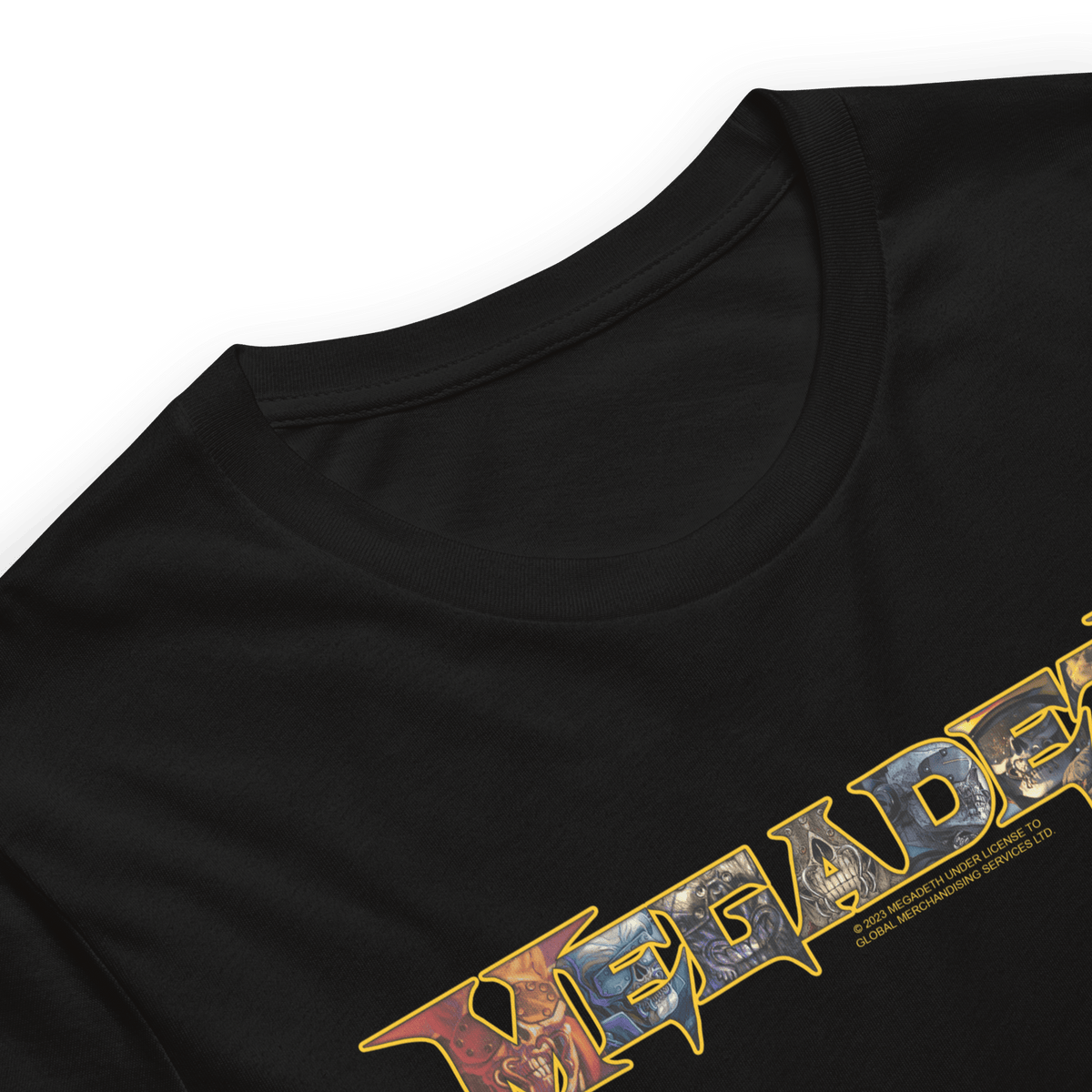 Megadeth - Vic Lettered Logo T-Shirt - View 4