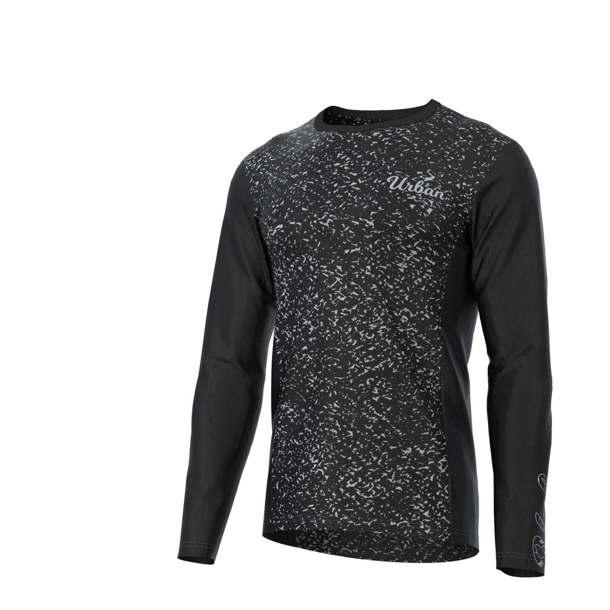 Men's Long Sleeve "Starry Night" MTB Mountain Bike Cycling Jersey - C136, C137, C138, C139, C140, C141 - Great Call Athletics