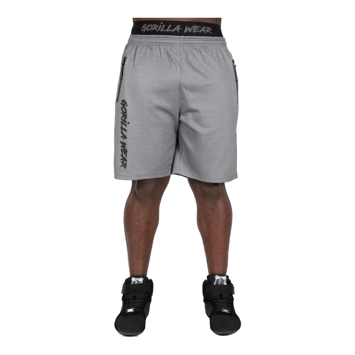 Mercury Mesh Shorts - Gray/Black product photo