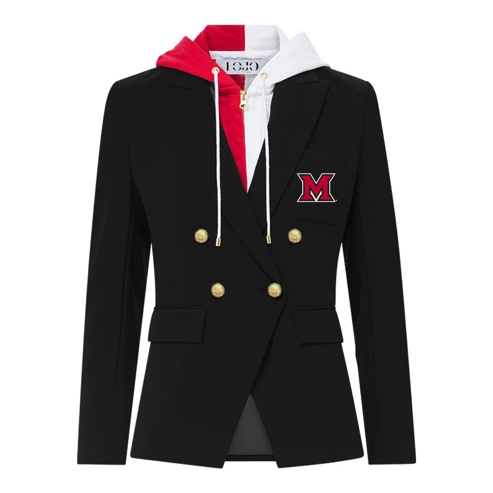 Miami University Hooded Blazer Jacket