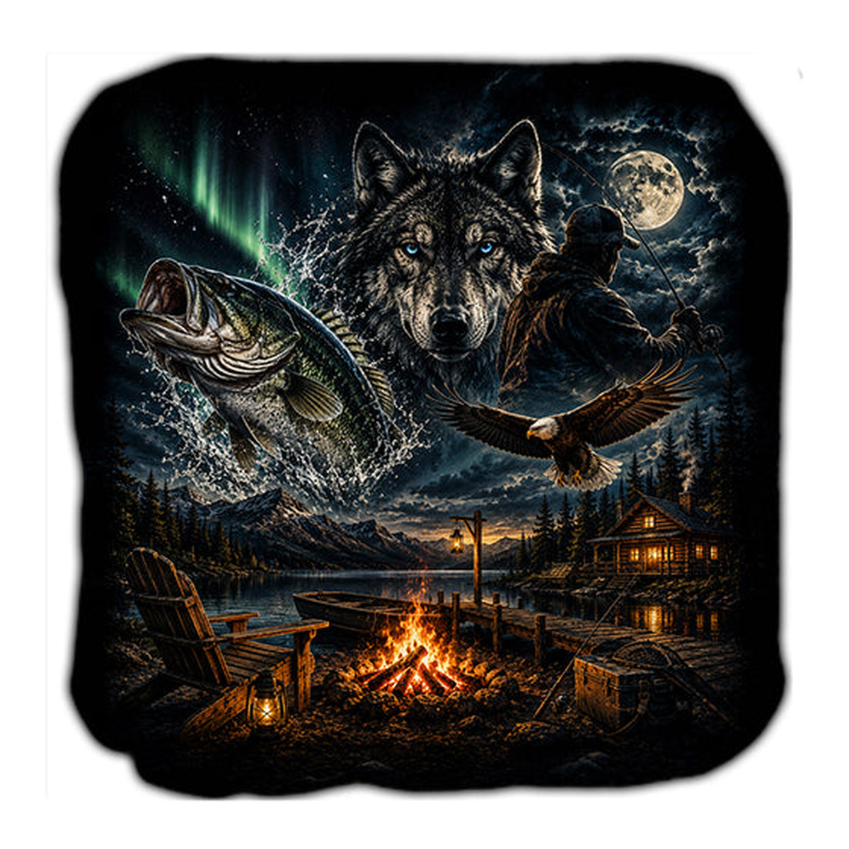 Michigan Outdoors Cornhole Bags Set of 4 product photo