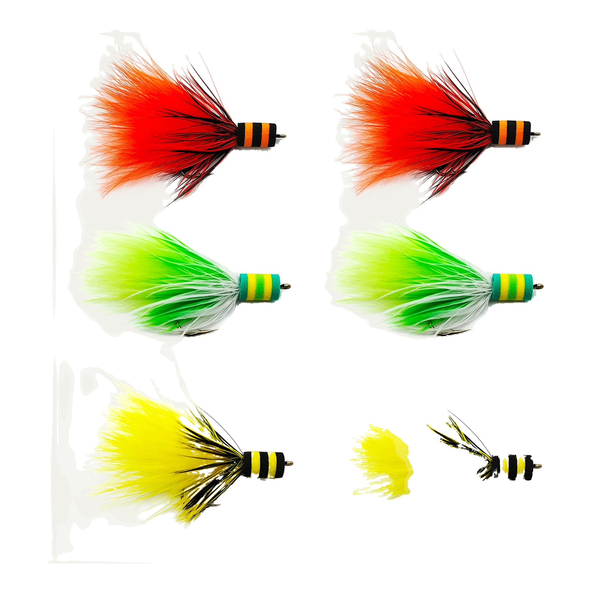Micro Popper Assortment - FLY-REG-2406-WAR - Great Call Athletics