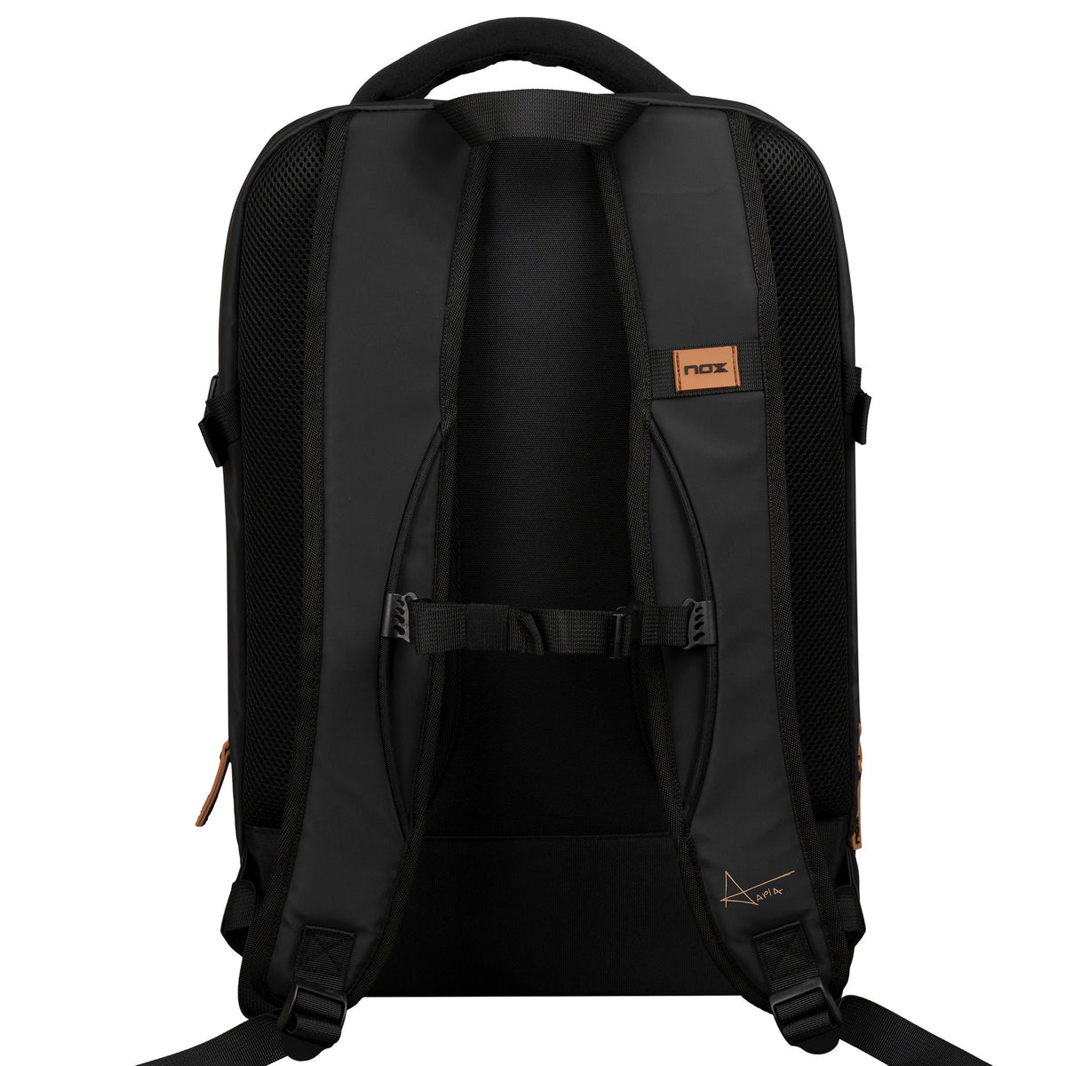 NOX Luxury Open Series Padel Backpack, Black/Brown - Alternate View 3