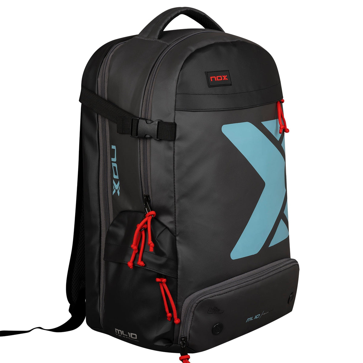NOX ML10 Team Padel Backpack, Black - Alternate View 1