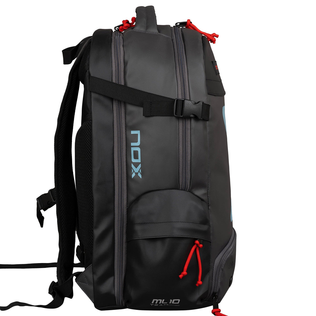 NOX ML10 Team Padel Backpack, Black - Alternate View 3
