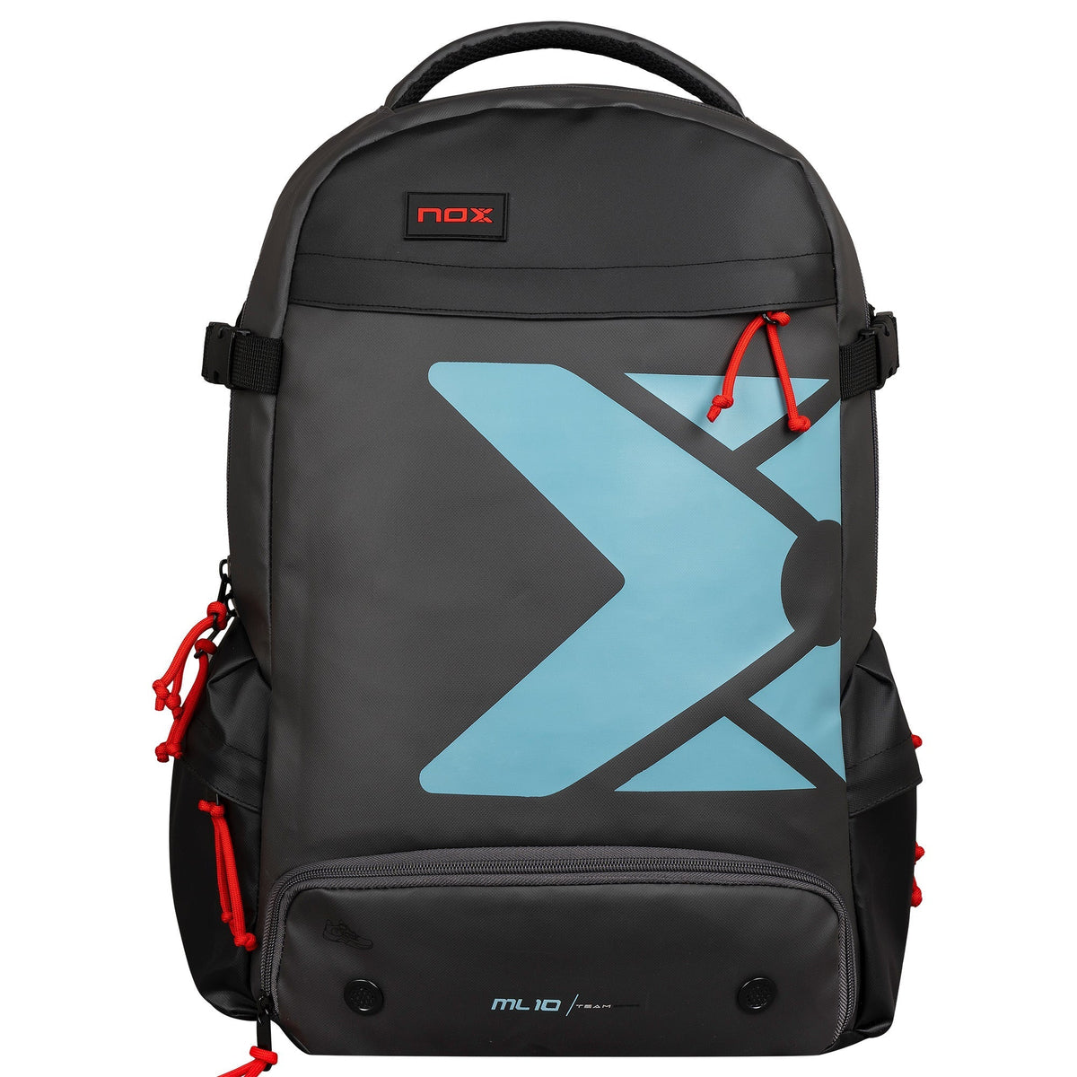 NOX ML10 Team Padel Backpack, Black - Side View