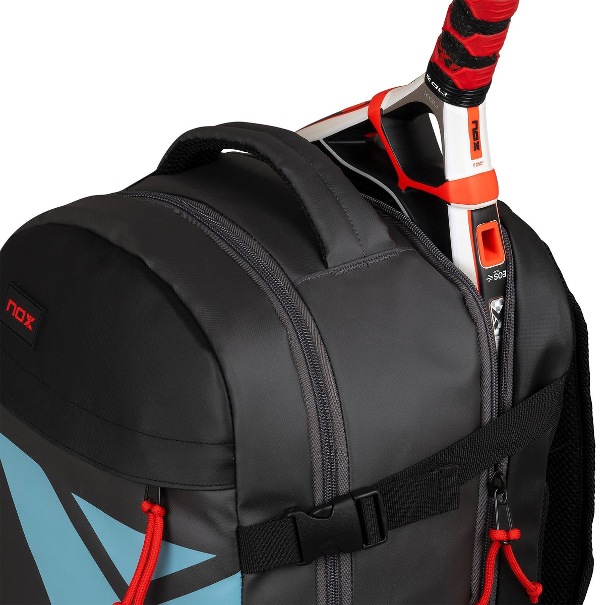 NOX ML10 Team Padel Backpack, Black - Alternate View 2