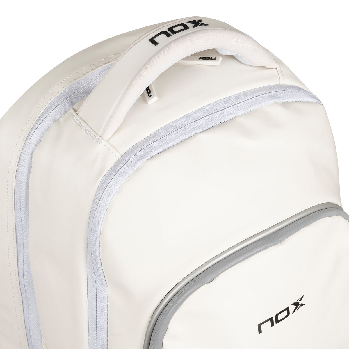 NOX Pro Series Padel Backpack, White - Alternate View 3