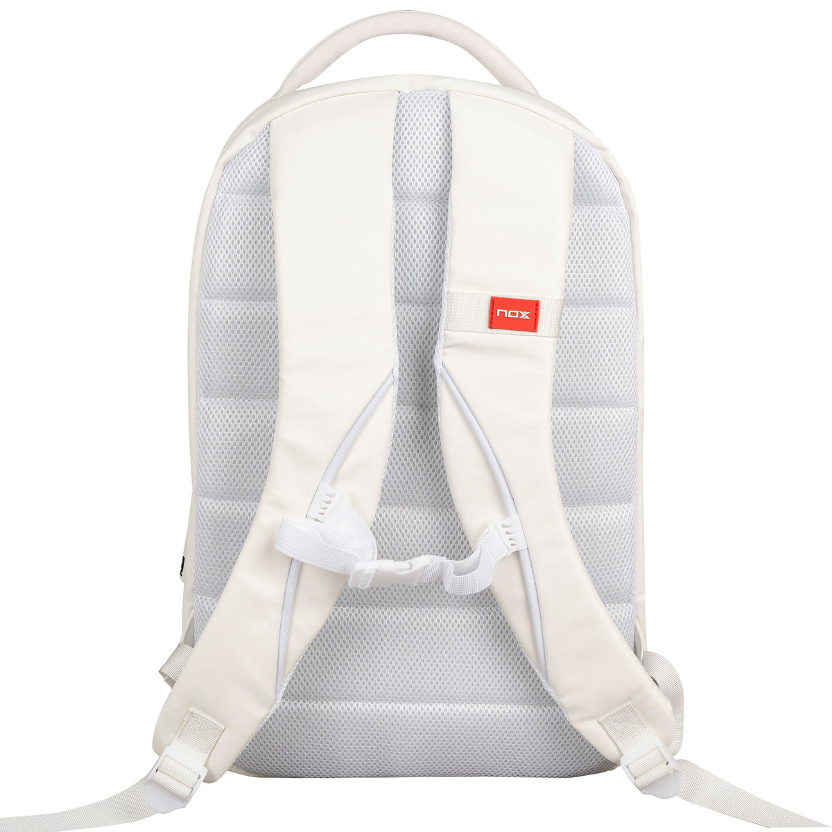 NOX Pro Series Padel Backpack, White - Alternate View 2