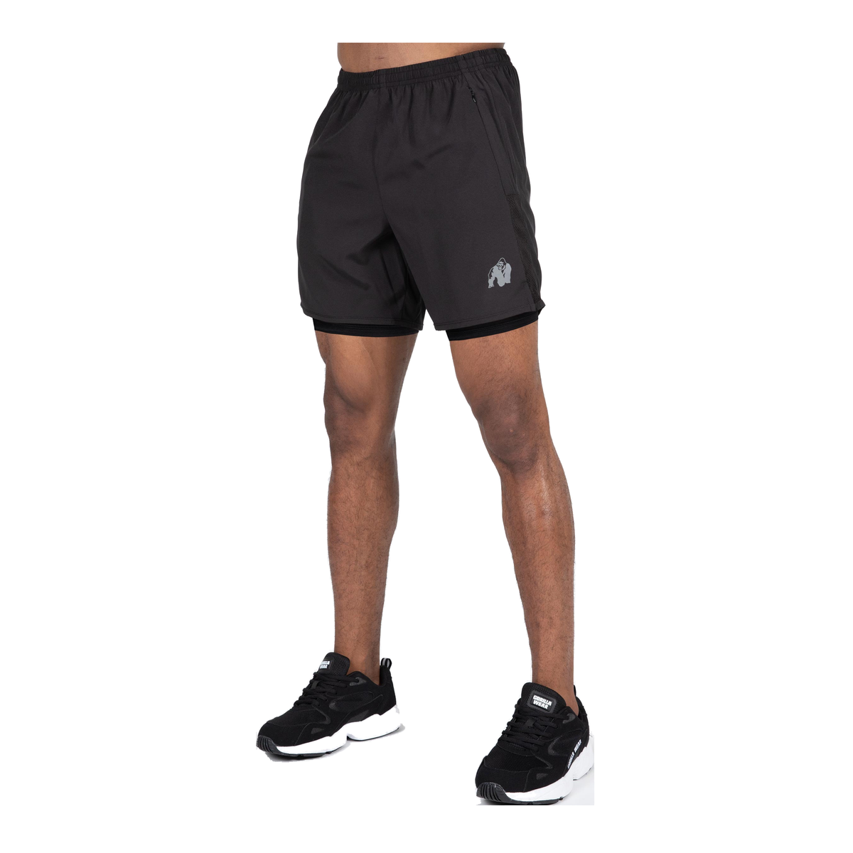 Modesto 2-In-1 Shorts - Black product photo