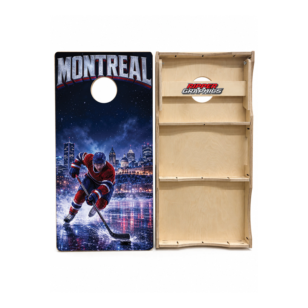 Montreal Canadiens Inspired Cornhole Design - CH5162 - Great Call Athletics