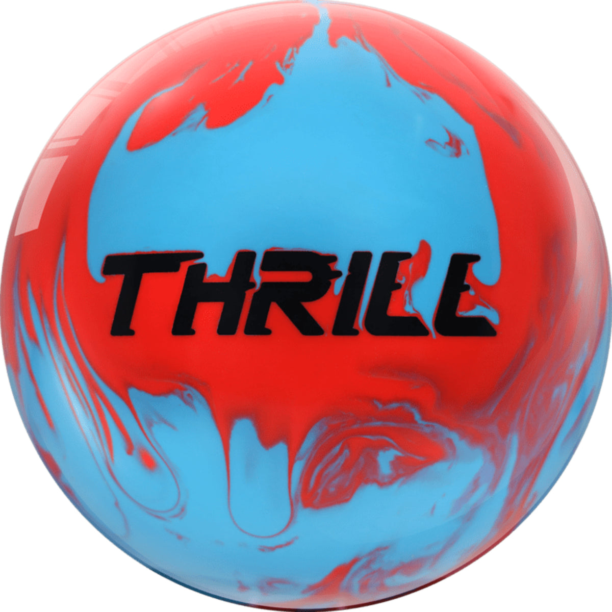Motiv Max Thrill Solid PRE-DRILLED Red Blue Bowling Ball