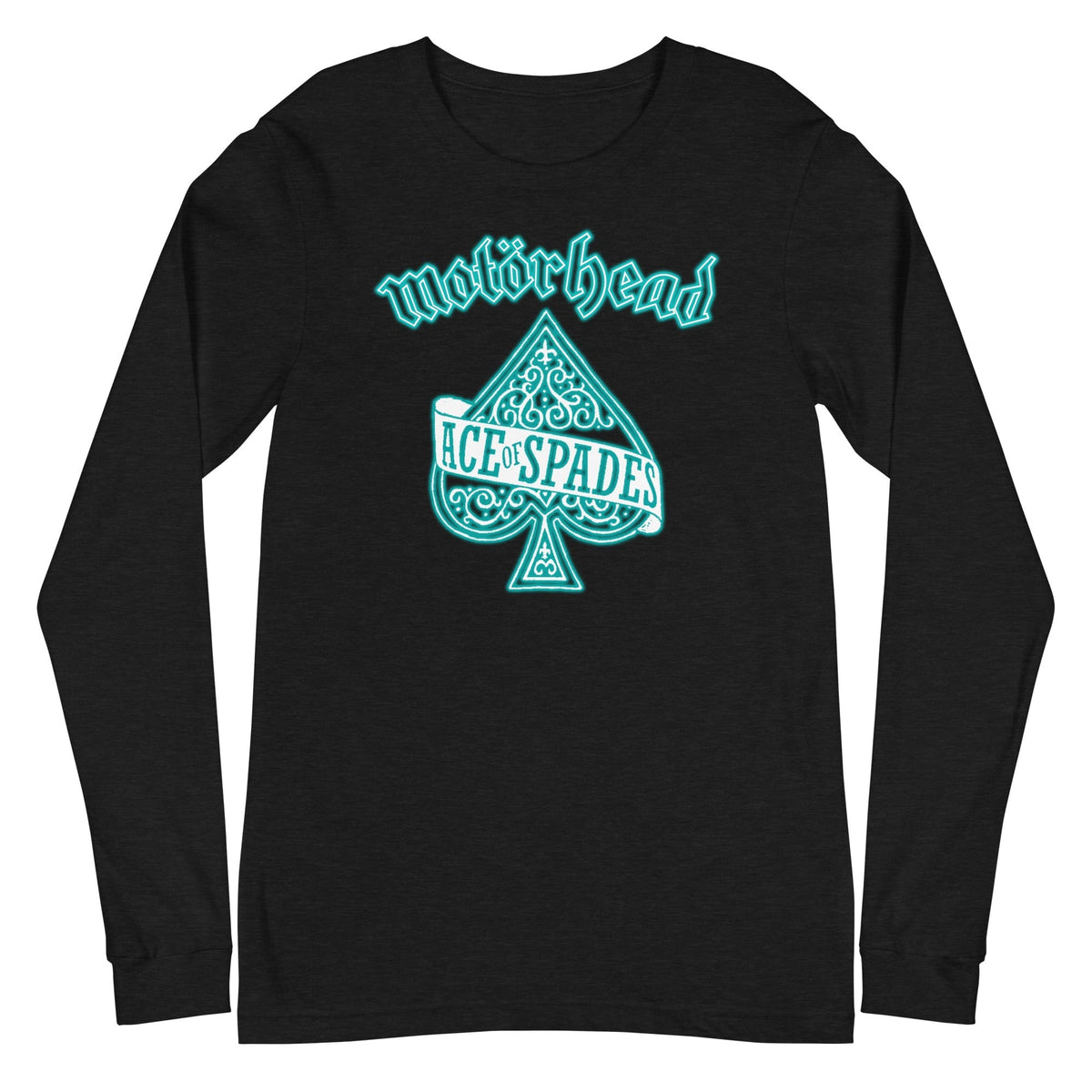 Motorhead - Teal Ace Long Sleeve T-Shirt