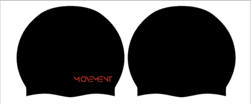 Movement Silicone Swim Cap - Front View