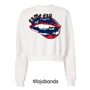 Red & Blue Game Day Sweatshirt