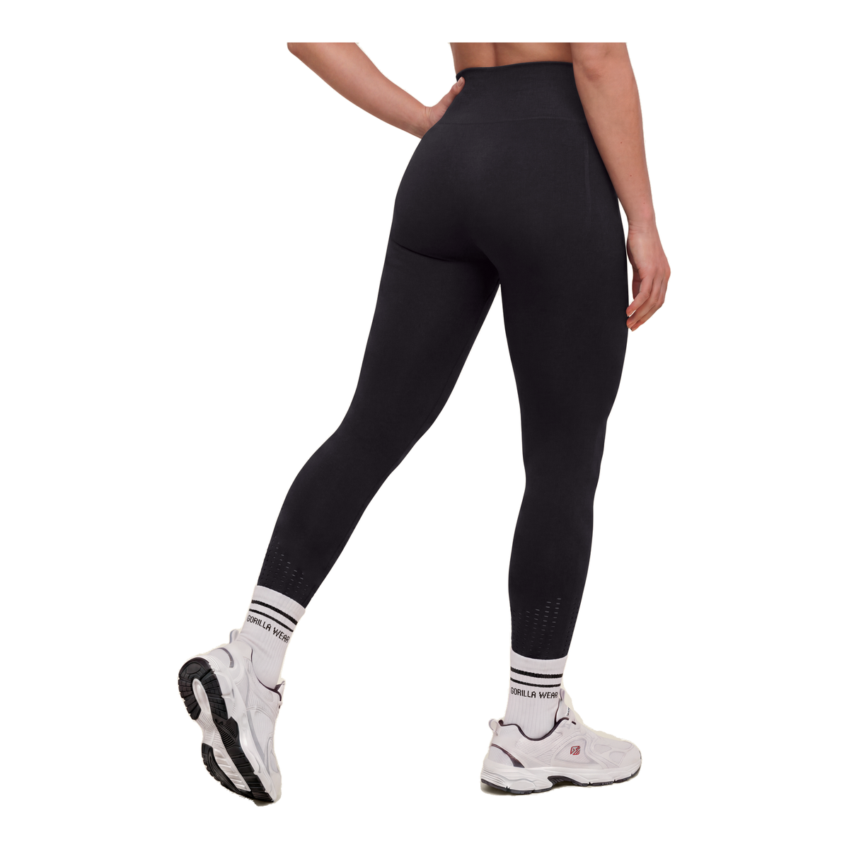 Neiro Seamless Leggings - Black product photo
