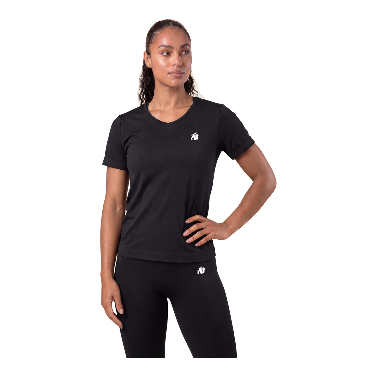 Neiro Seamless T-Shirt - Black product photo