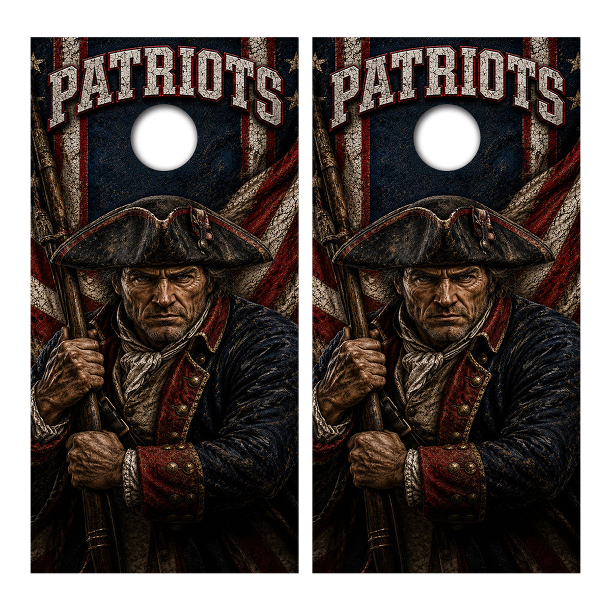 New England Patriots Football Cornhole Design - Corn5094 - Great Call Athletics