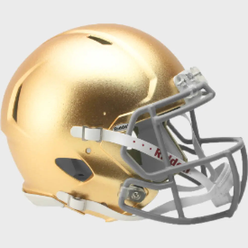 Notre Dame Fighting Irish Full Size Authentic Speed Football Helmet HydroSkin- NCAA