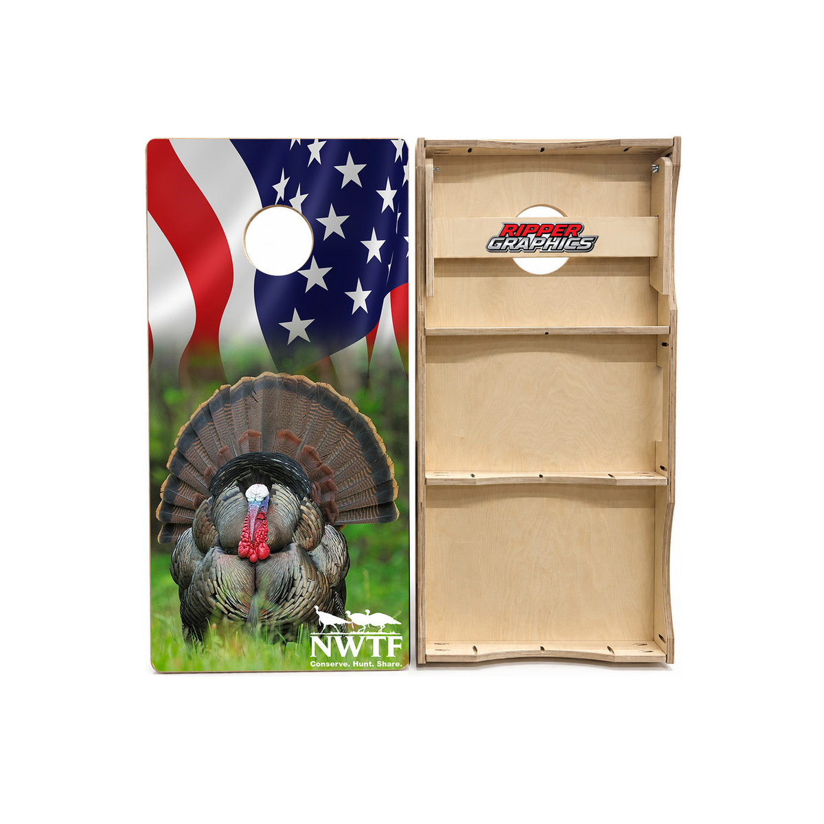NWTF Turkey Cornhole Design product photo
