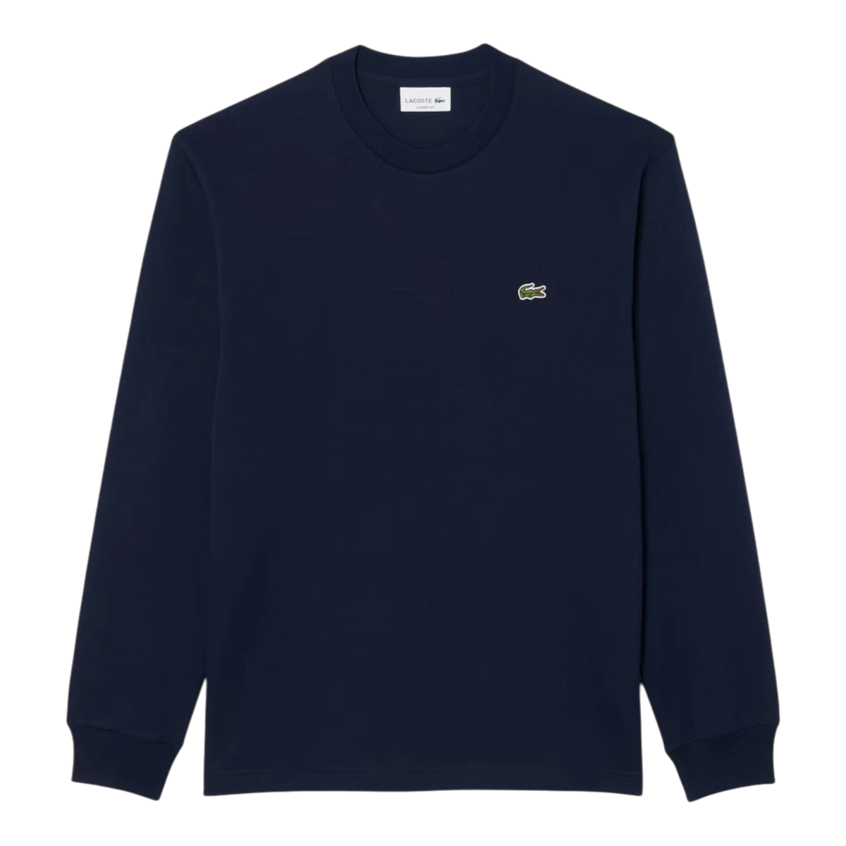 Lacoste Crew Neck Men's T-Shirt — Navy Blue