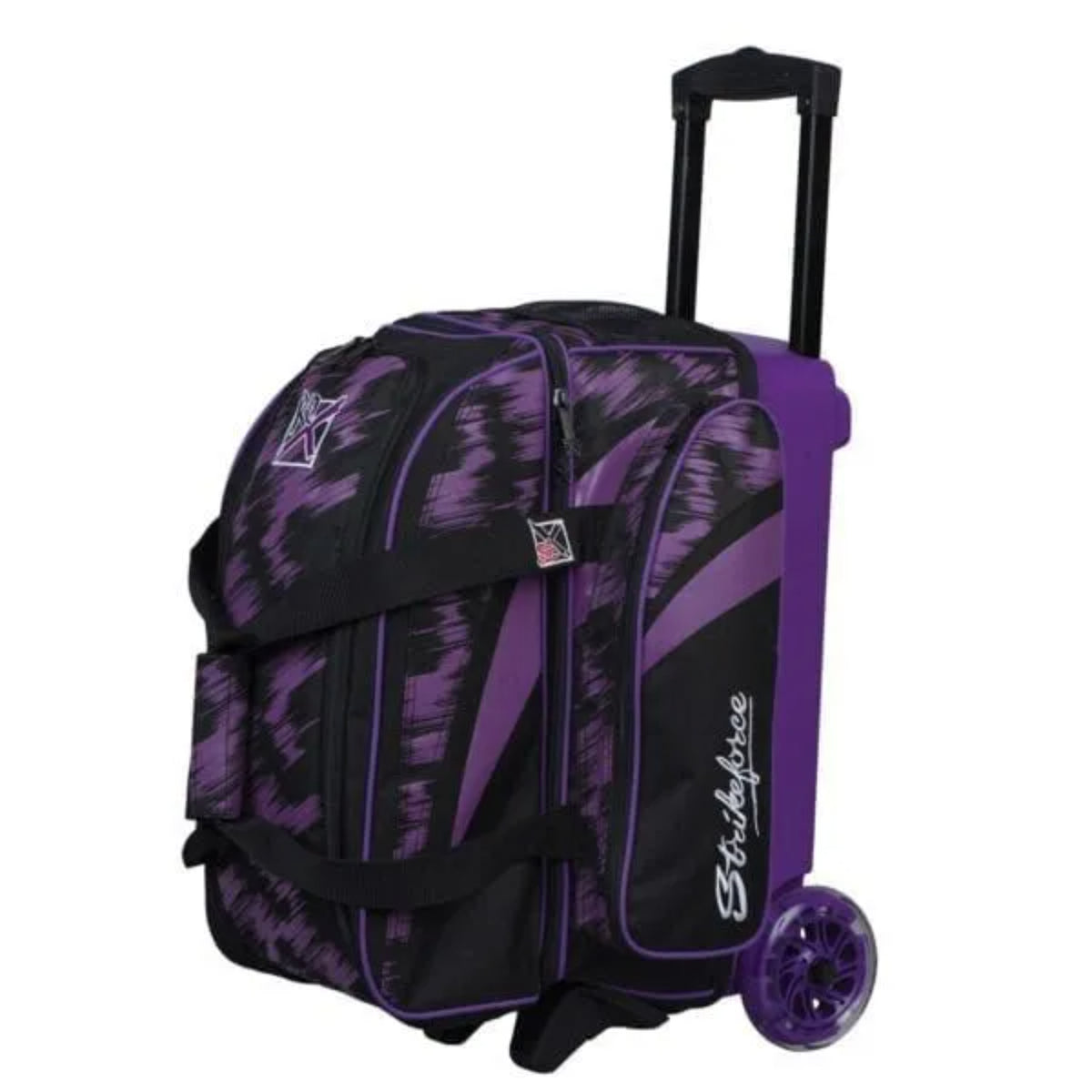 KR Cruiser 2 Ball Double Roller Scratch Bowling Bag