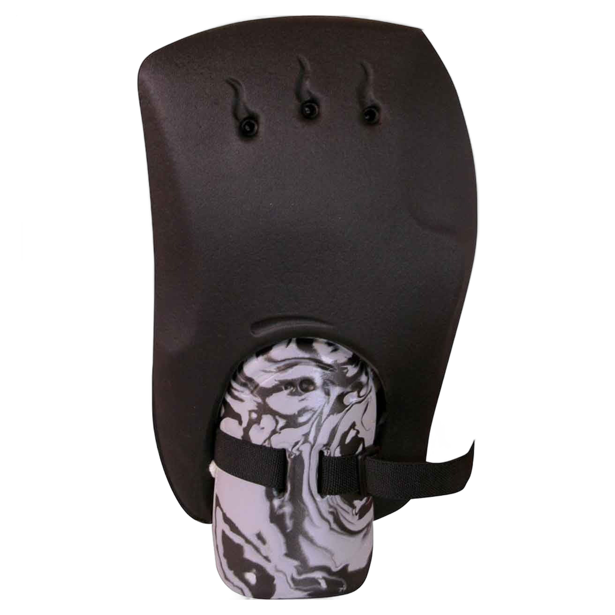 OBO Robo Hi-Control Goalkeeping Blocker - Left Hand in Black