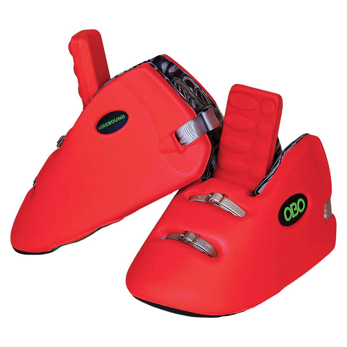 OBO Robo Hi-Rebound Field Hockey Goalkeeping Kickers in Red