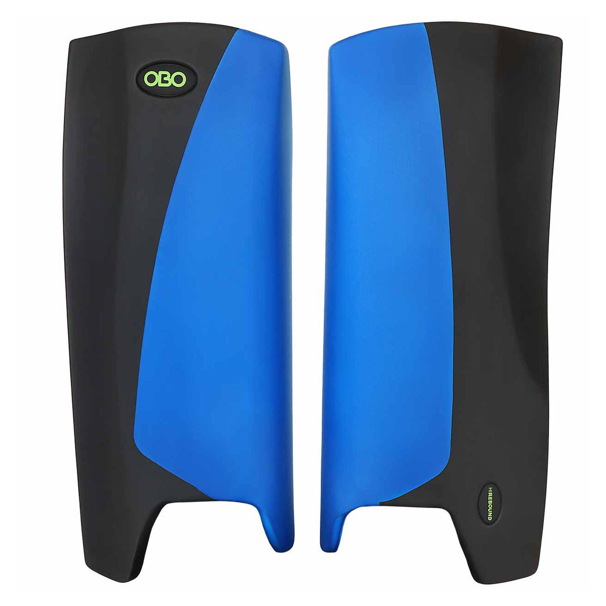 OBO Robo Hi-Rebound Field Hockey Goalkeeping Legguards in Black/Royal