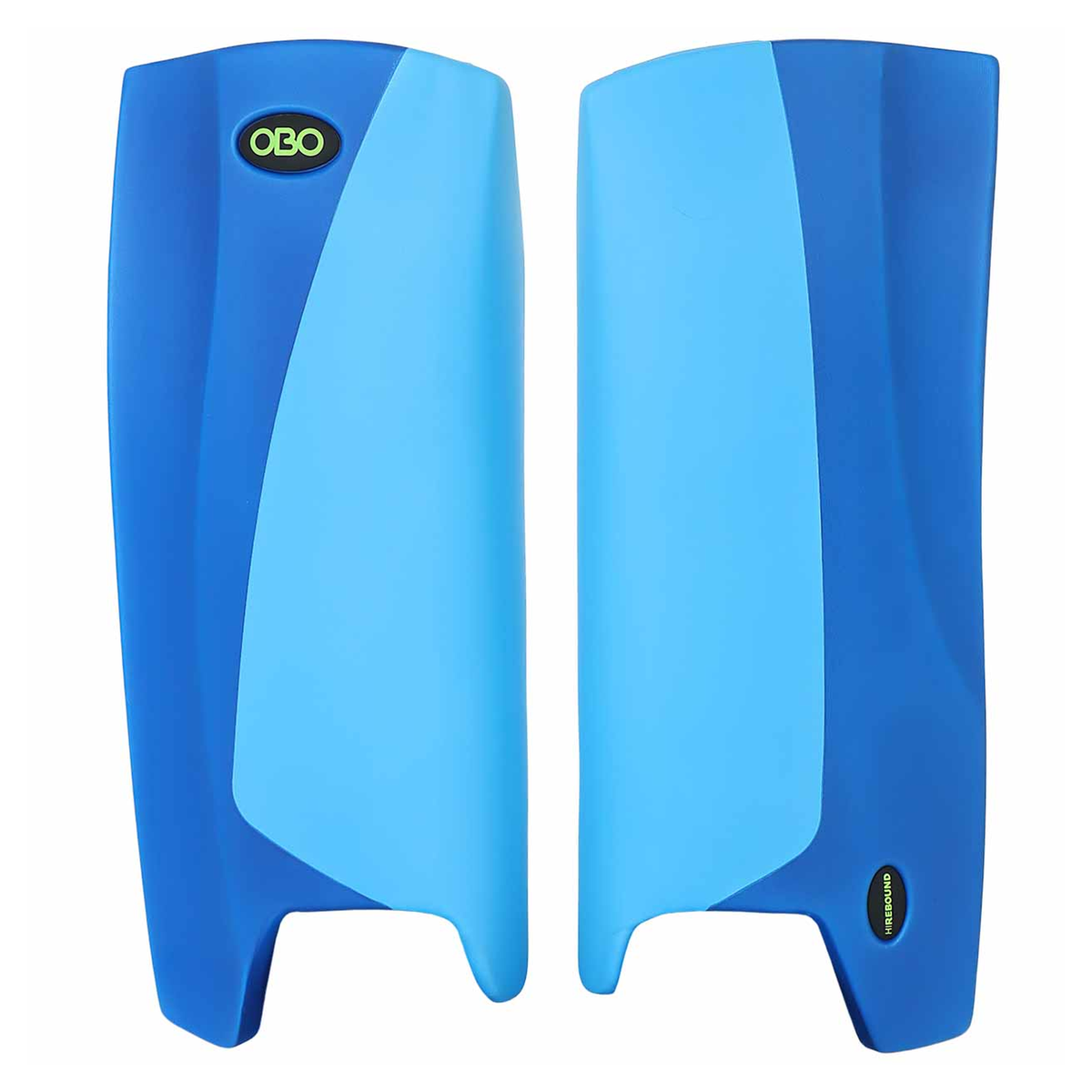 OBO Robo Hi-Rebound Field Hockey Goalkeeping Legguards in Royal/Peron Blue