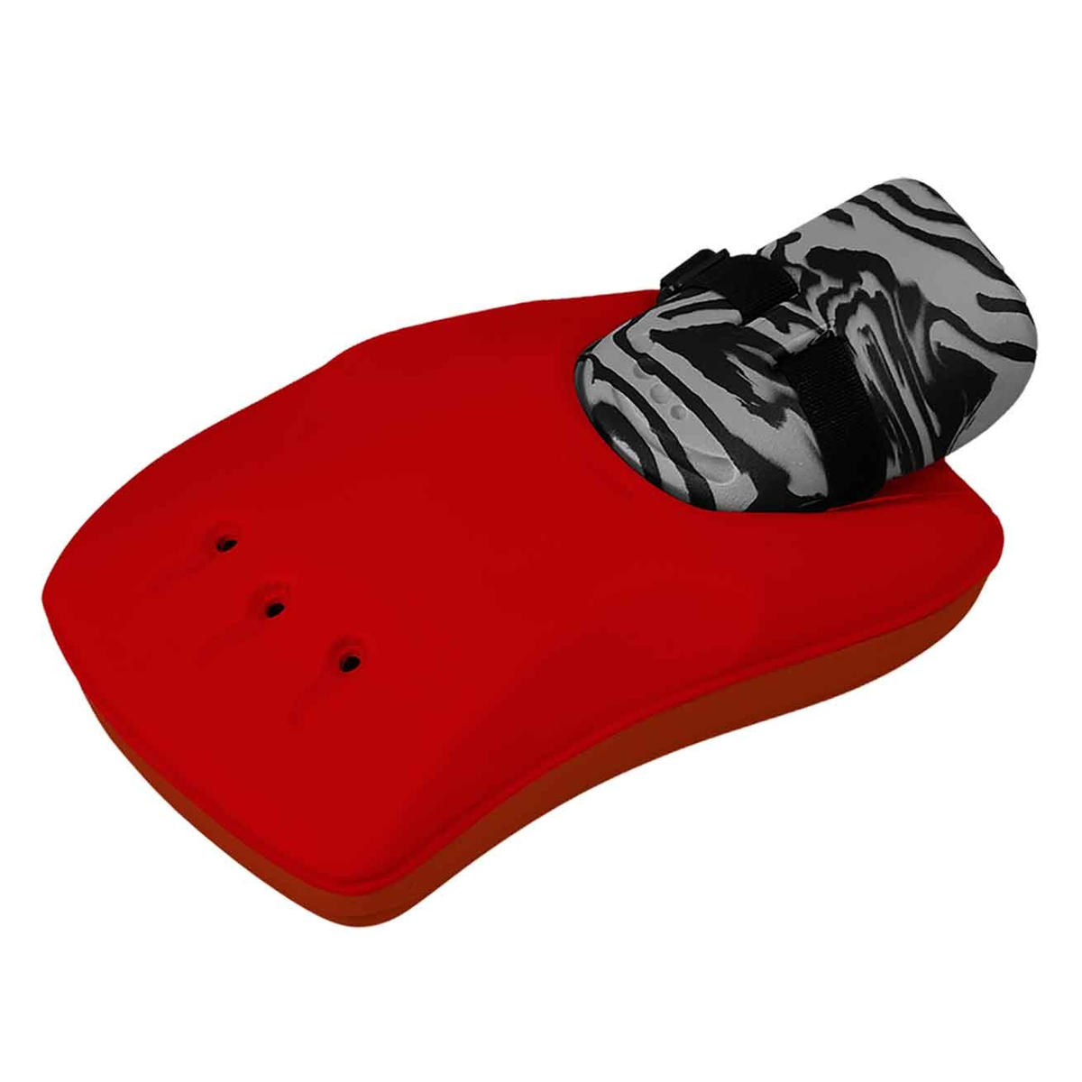 OBO Robo Hi-Rebound Goalkeeping Blocker - Left Hand in Red