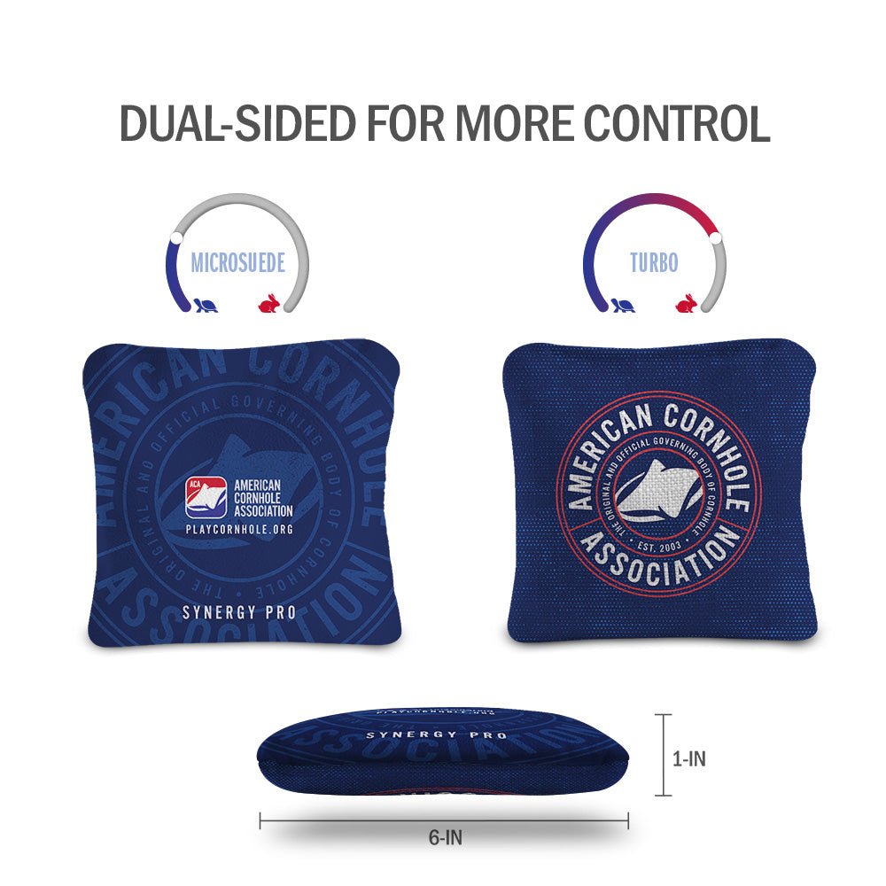 Official ACA Tournament Badge Synergy Pro Cornhole Bags - View 2