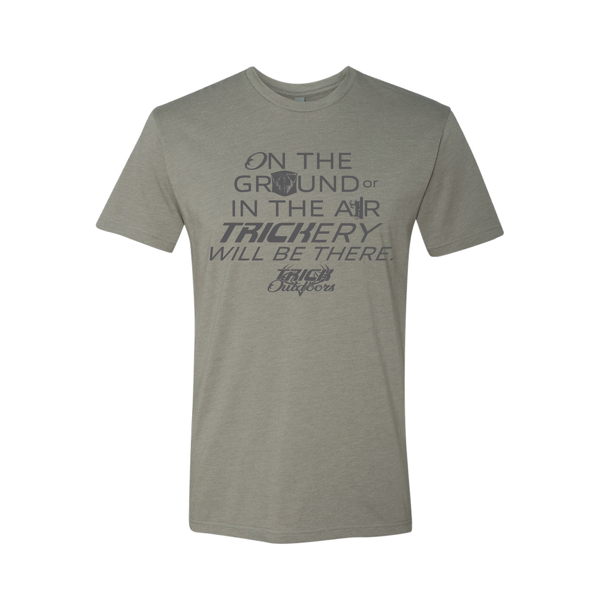 'On the Ground or in the Air' Slogan Tee - TSHIRT-S1-S, TSHIRT-S1-M, TSHIRT-S1-L, TSHIRT-S1-XL, TSHIRT-S1-2XL, TSHIRT-S1-3XL - Great Call Athletics