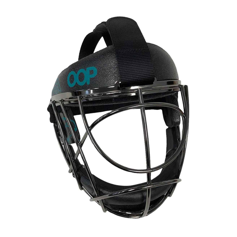 OOP Face Off Steel Corner Mask by OBO in Black
