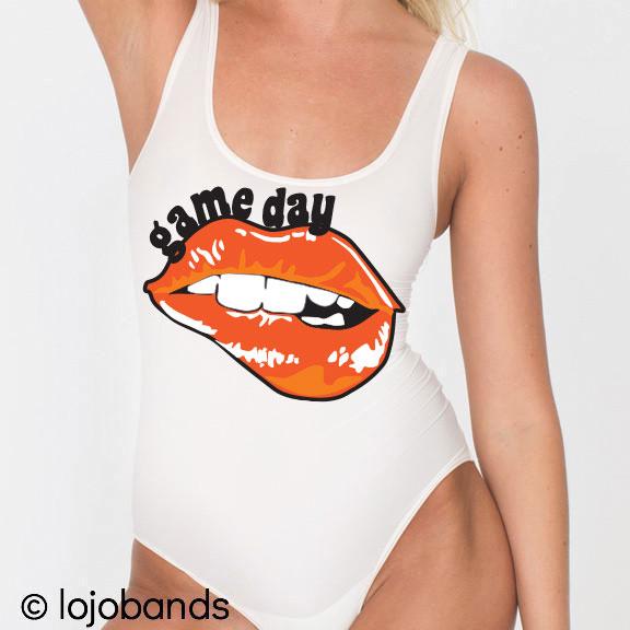 Orange & Black Game Day Bodysuit