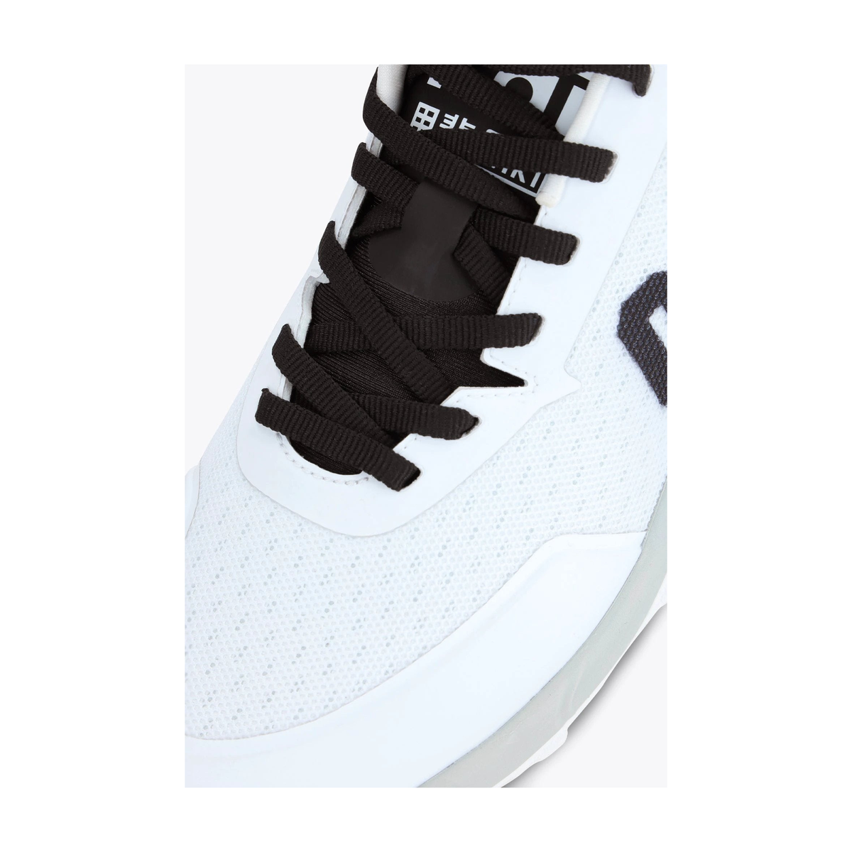 OSAKA Kai MK1 Pro Tour Iconic White women's turf shoe, upper and lacing detail