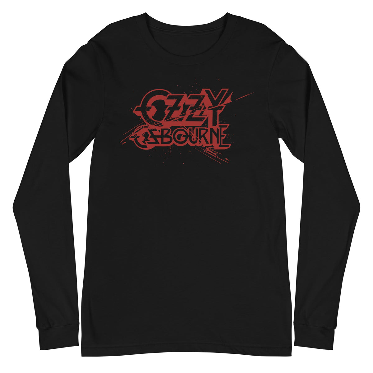 Ozzy Osbourne - Blood Logo Long Sleeve T-Shirt