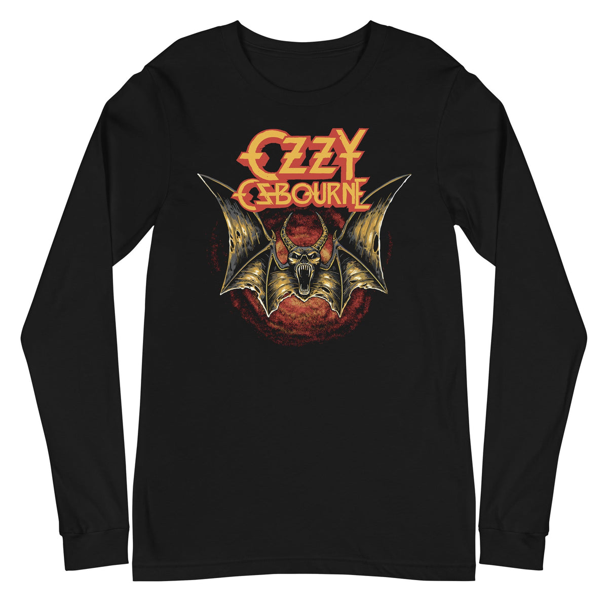 Ozzy Osbourne - Screaming Bat Long Sleeve T-Shirt