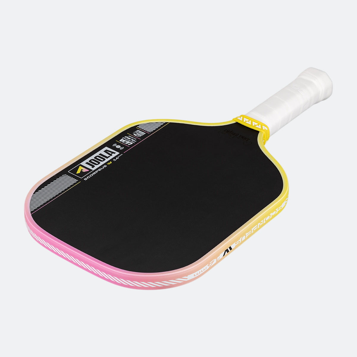 JOOLA Scorpeus Pro IV 14mm Pickleball Paddle - Tropical Yellow/Pink product image