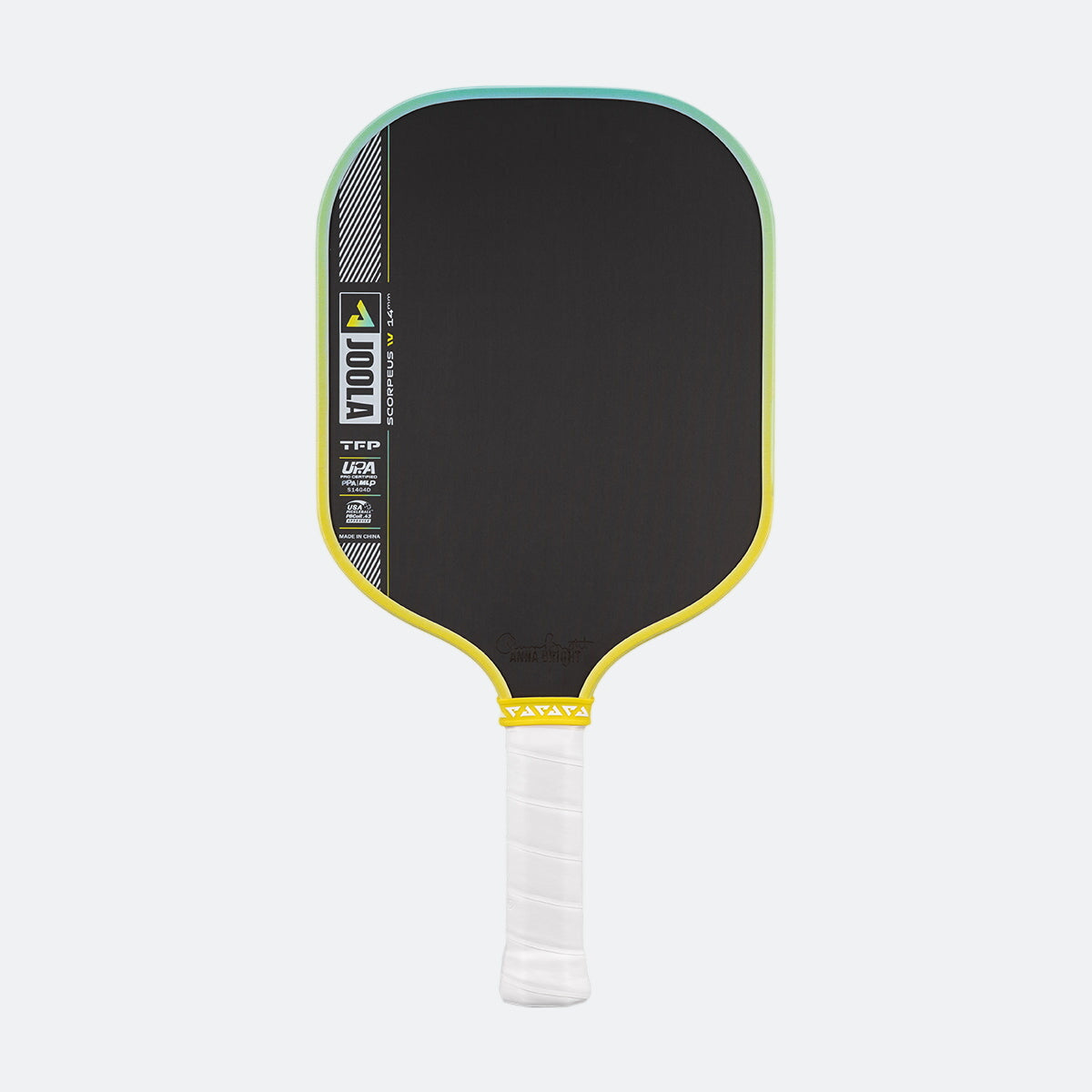 JOOLA Scorpeus Pro IV 14mm Pickleball Paddle - Tropical Yellow/Green product image