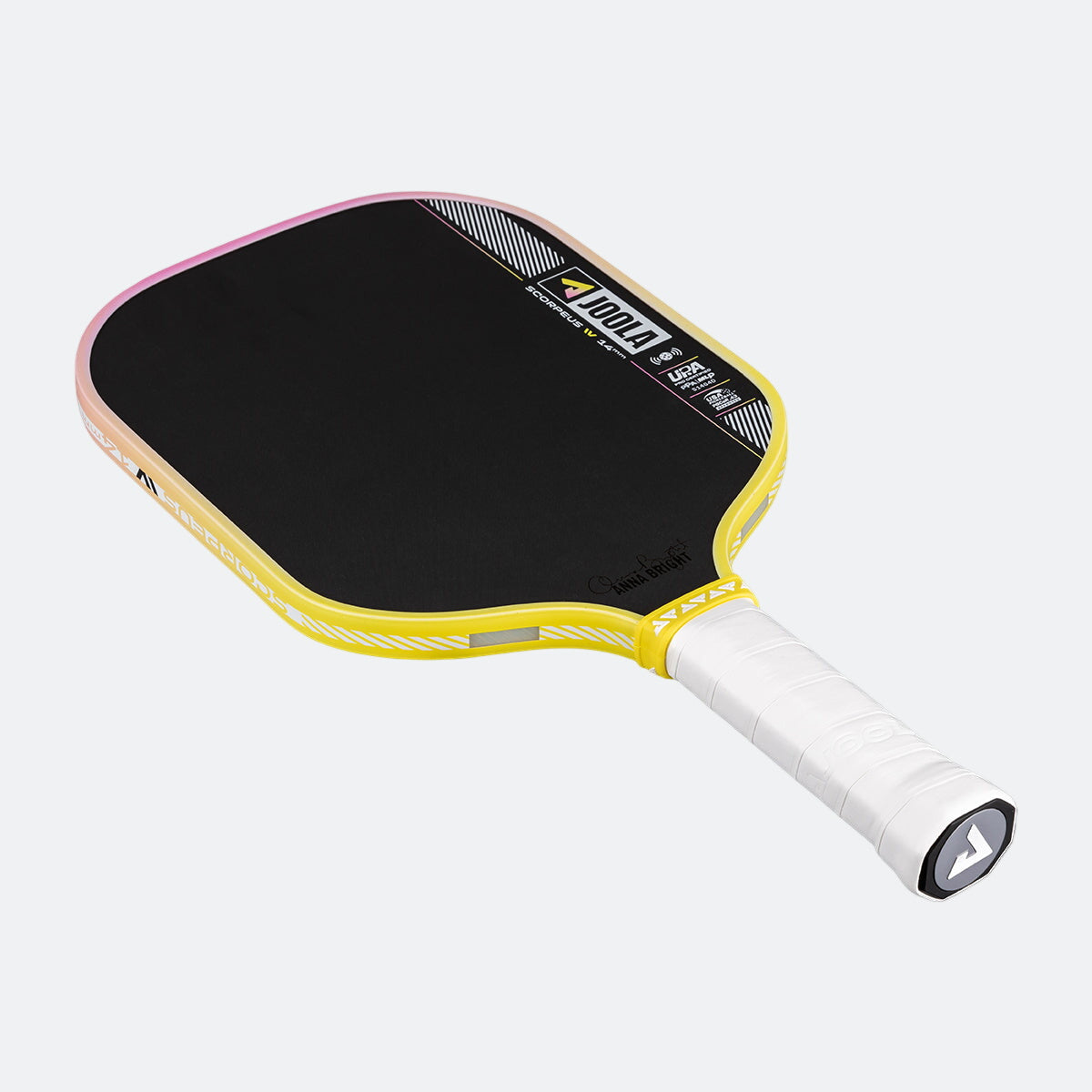 JOOLA Scorpeus Pro IV 14mm Pickleball Paddle - Tropical Yellow/Pink product image