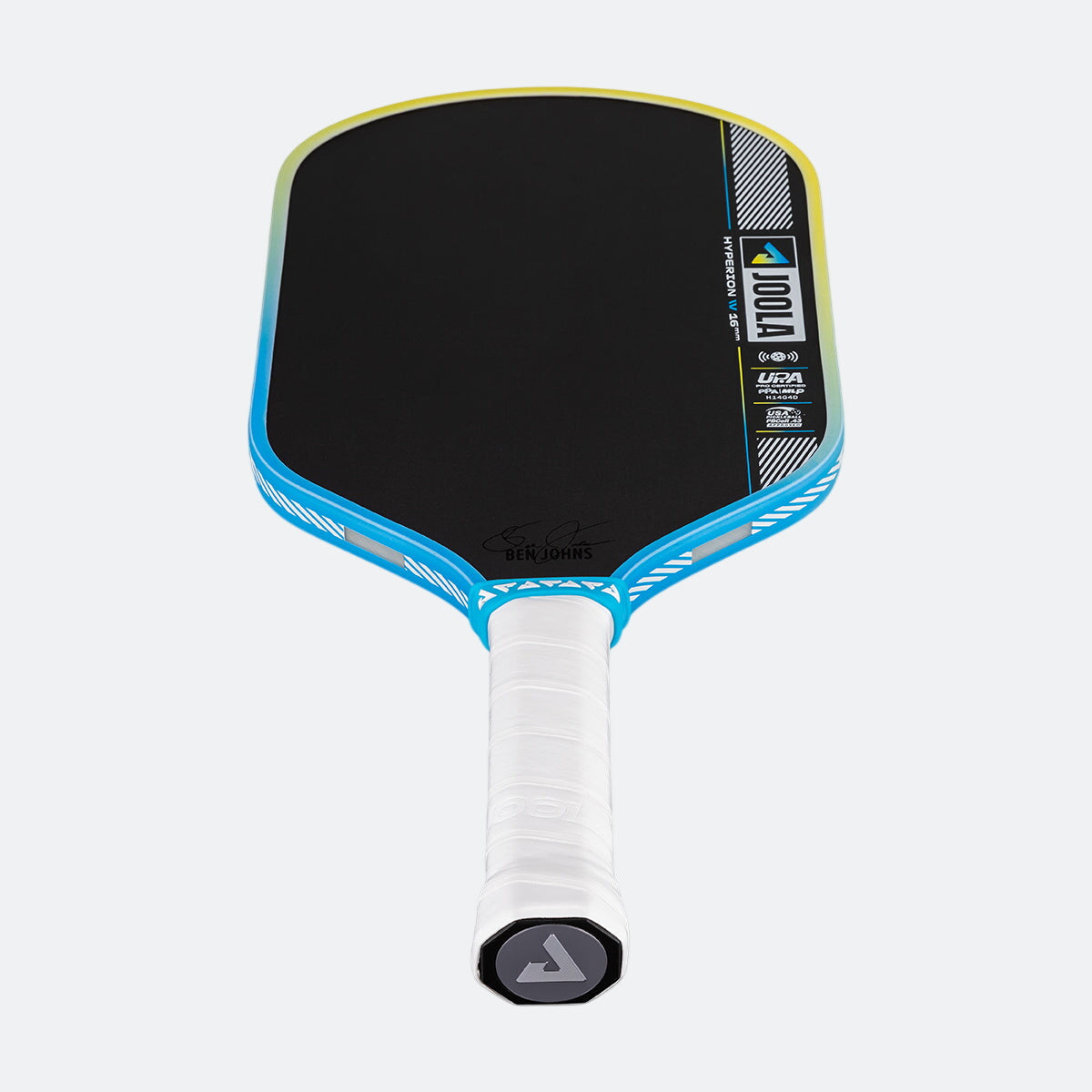 JOOLA Hyperion Pro IV 16mm Pickleball Paddle - Tropical Blue/Yellow product image