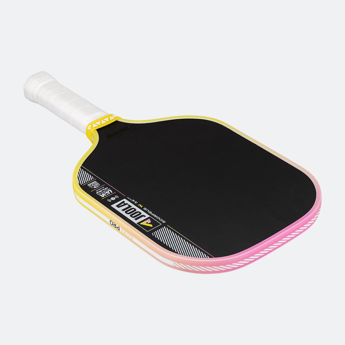 JOOLA Scorpeus Pro IV 14mm Pickleball Paddle - Tropical Yellow/Pink product image
