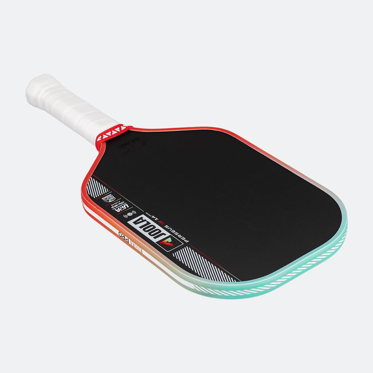 JOOLA Perseus Pro IV 14mm Pickleball Paddle - Tropical Red/Green product image