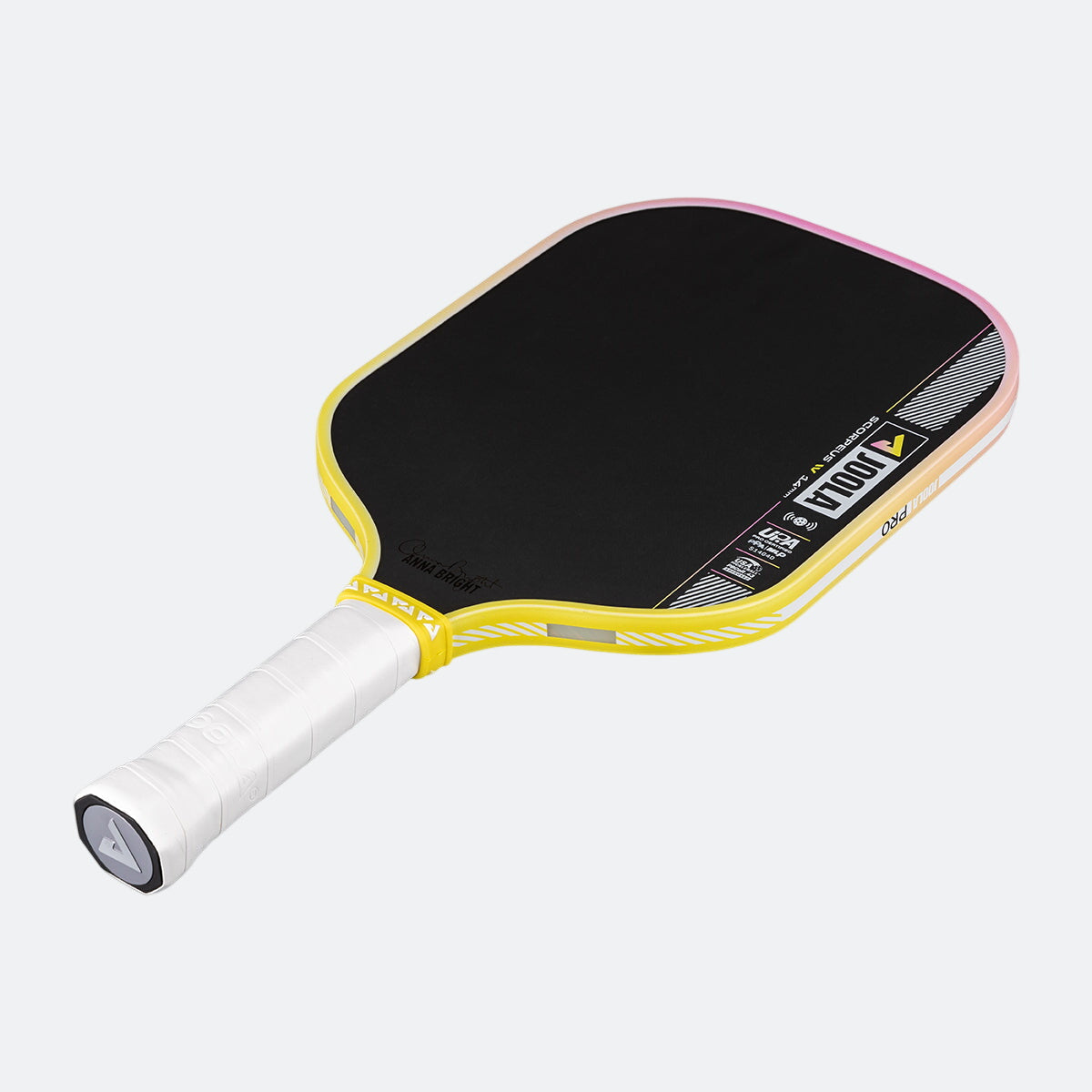 JOOLA Scorpeus Pro IV 14mm Pickleball Paddle - Tropical Yellow/Pink product image