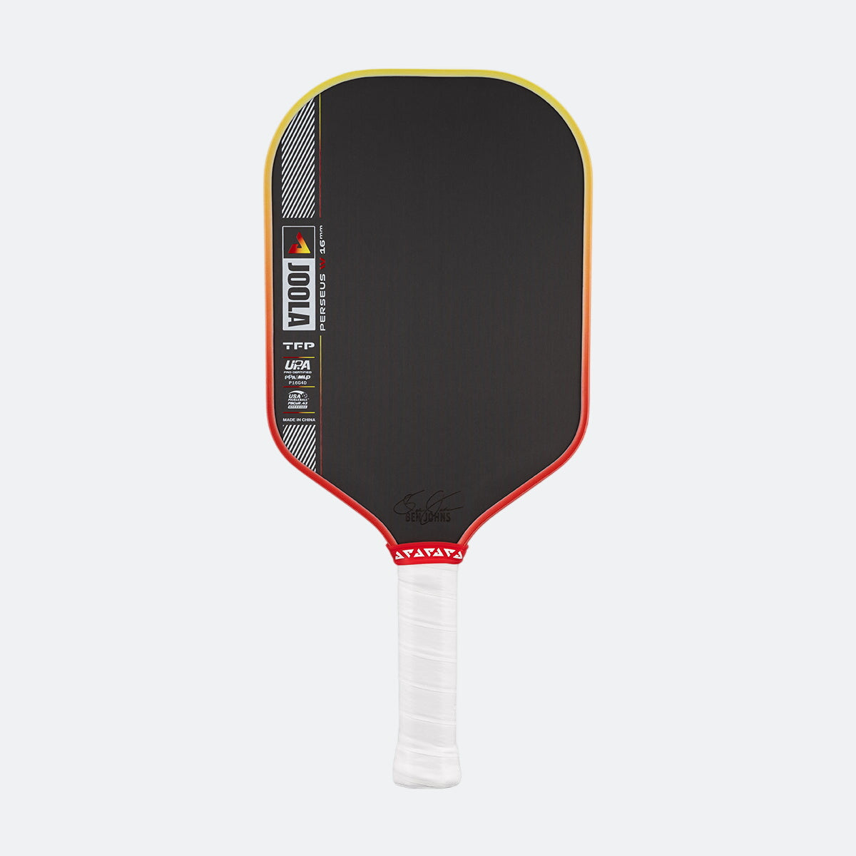JOOLA Perseus Pro IV 16mm Pickleball Paddle - Tropical Red/Yellow product image