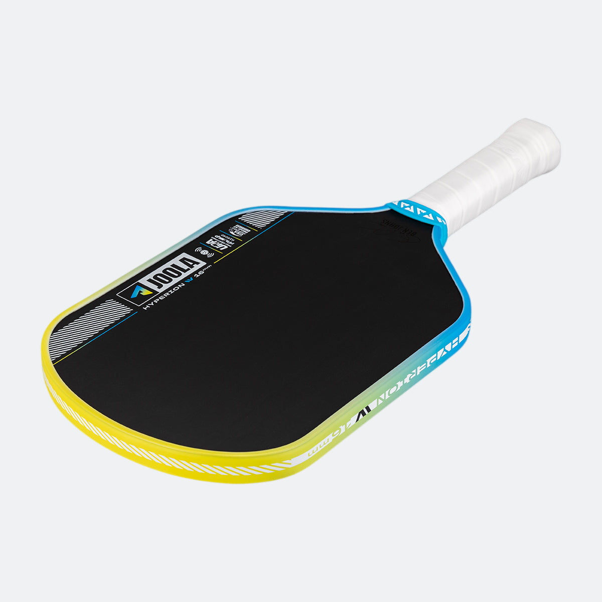 JOOLA Hyperion Pro IV 16mm Pickleball Paddle - Tropical Blue/Yellow product image